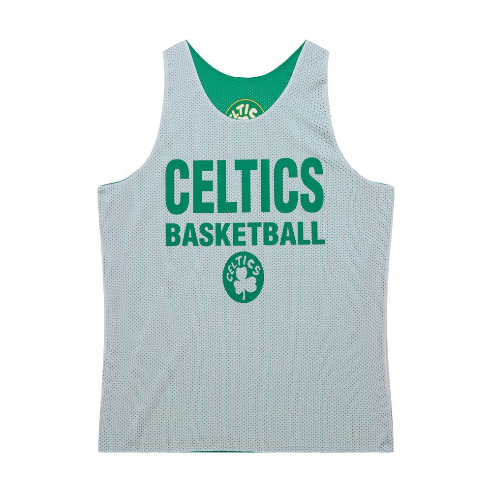 Boston Celtics Hardwood Classics Reversible Mesh Practice Jersey Kelly Green/White