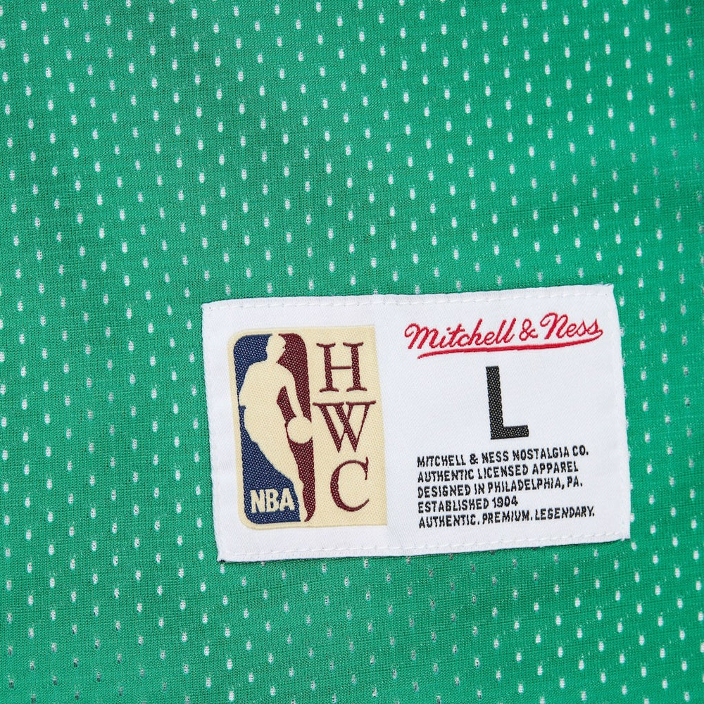 Boston Celtics Hardwood Classics Reversible Mesh Practice Jersey Kelly Green/White