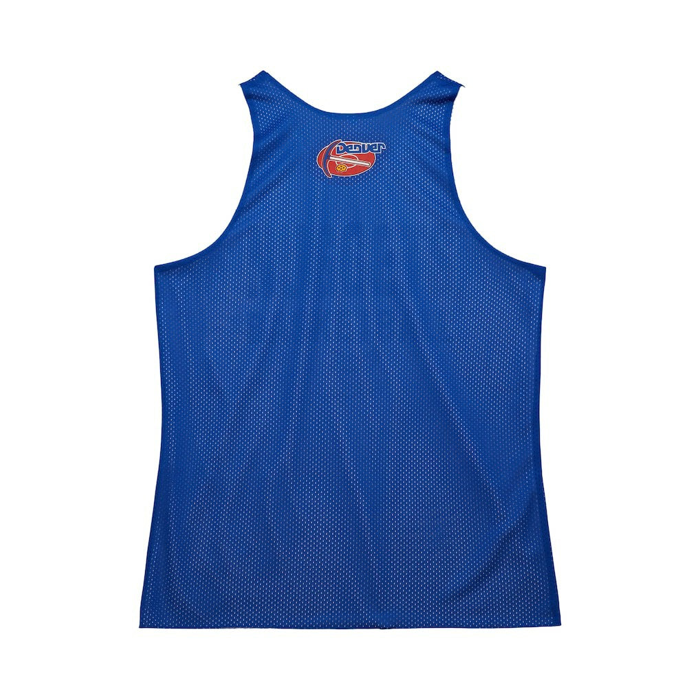 Denver Nuggets Hardwood Classics Reversible Mesh Practice Jersey Royal/White
