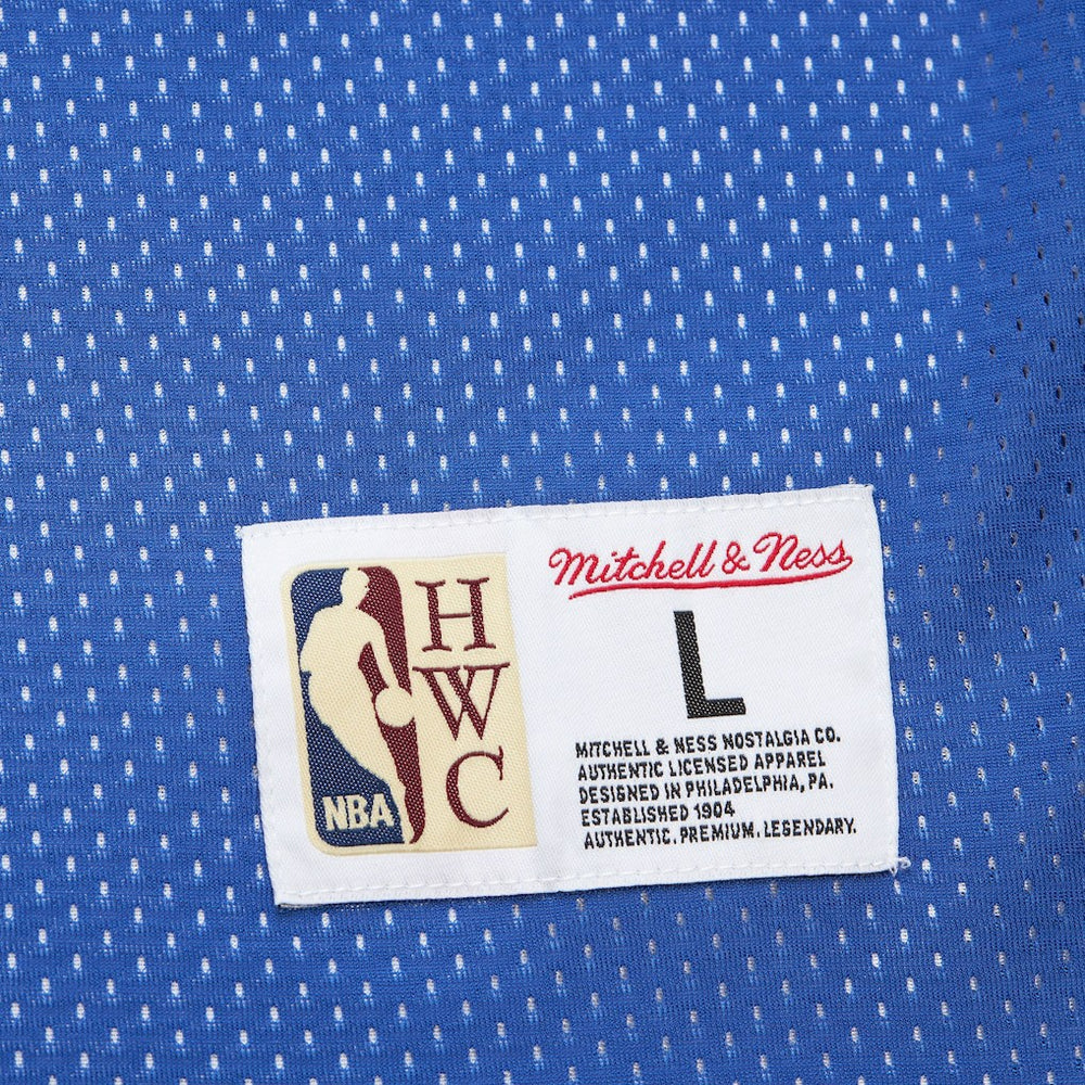 Golden State Warriors Hardwood Classics Reversible Mesh Practice Jersey Royal/White