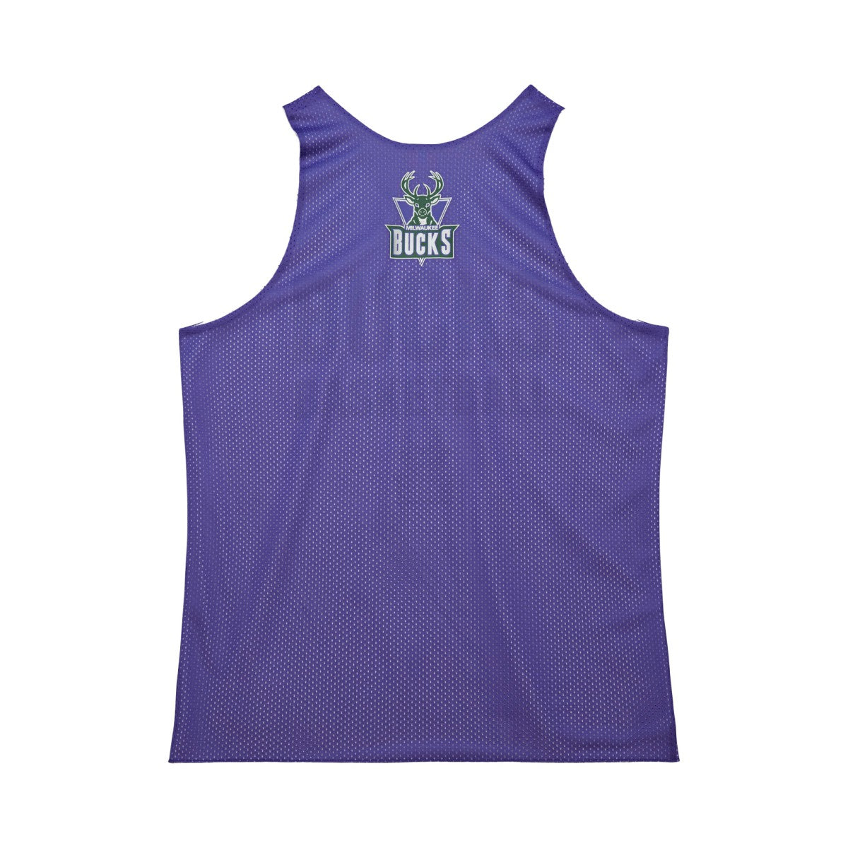 Milwaukee Bucks Hardwood Classics Reversible Mesh Practice Jersey Purple/White