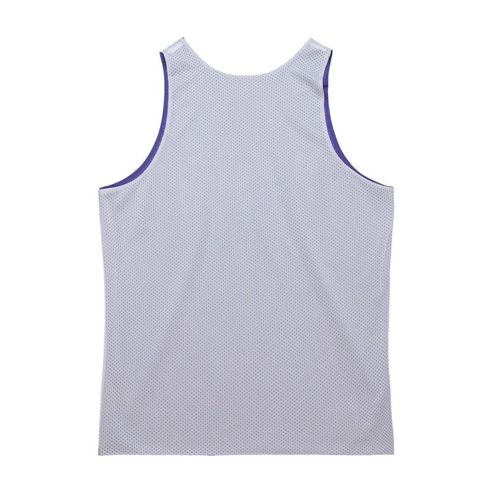 Milwaukee Bucks Hardwood Classics Reversible Mesh Practice Jersey Purple/White