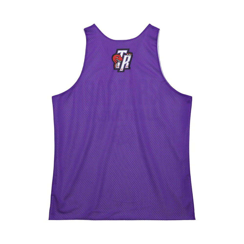 Toronto Raptors Hardwood Classics Reversible Mesh Practice Jersey Purple/White