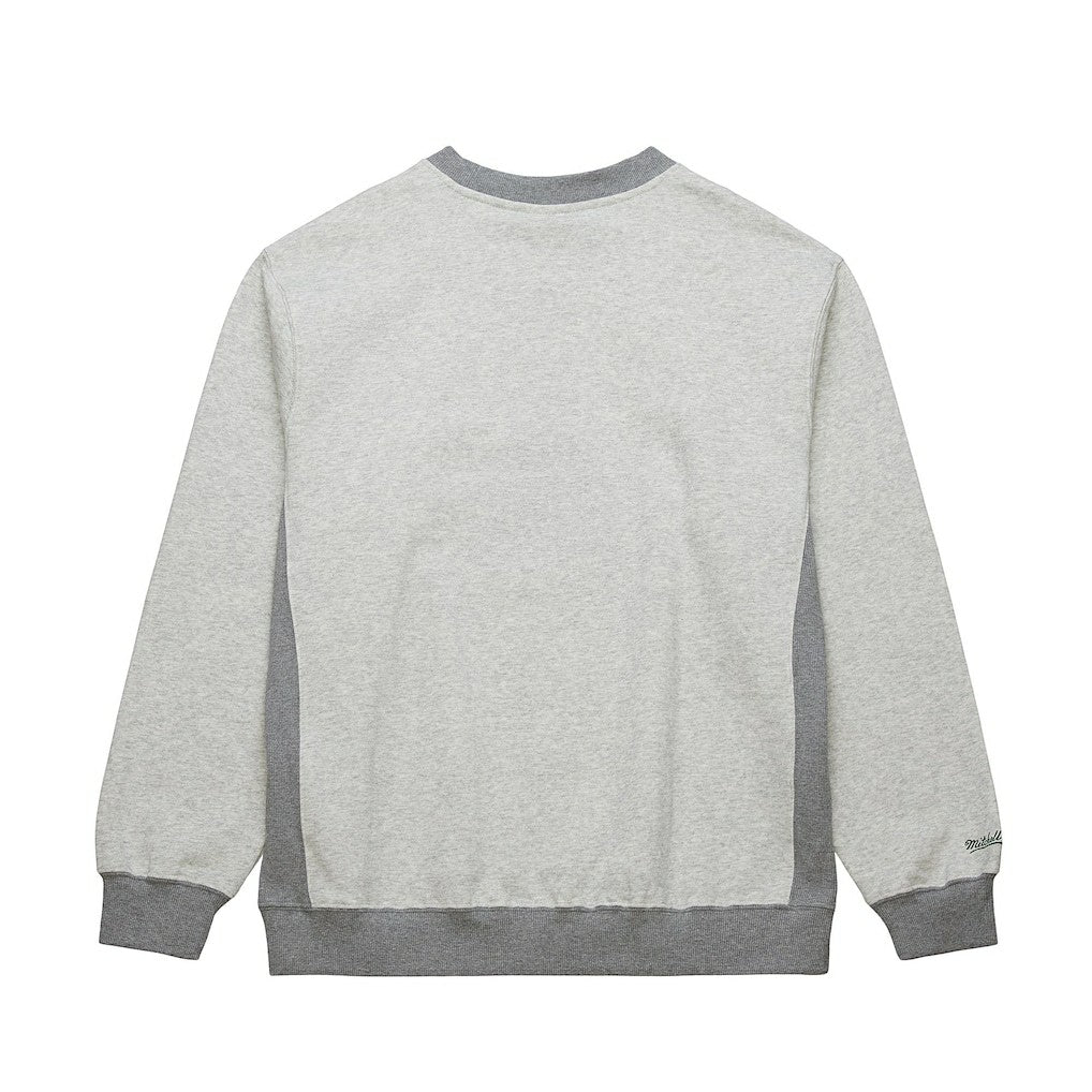 Boston Celtics Vintage Logo Pullover Sweatshirt Heather Gray