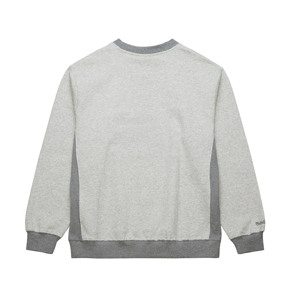 Boston Celtics Vintage Logo Pullover Sweatshirt Heather Gray