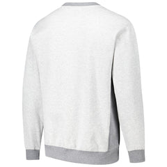 Milwaukee Bucks Vintage Logo Pullover Sweatshirt Heather Gray
