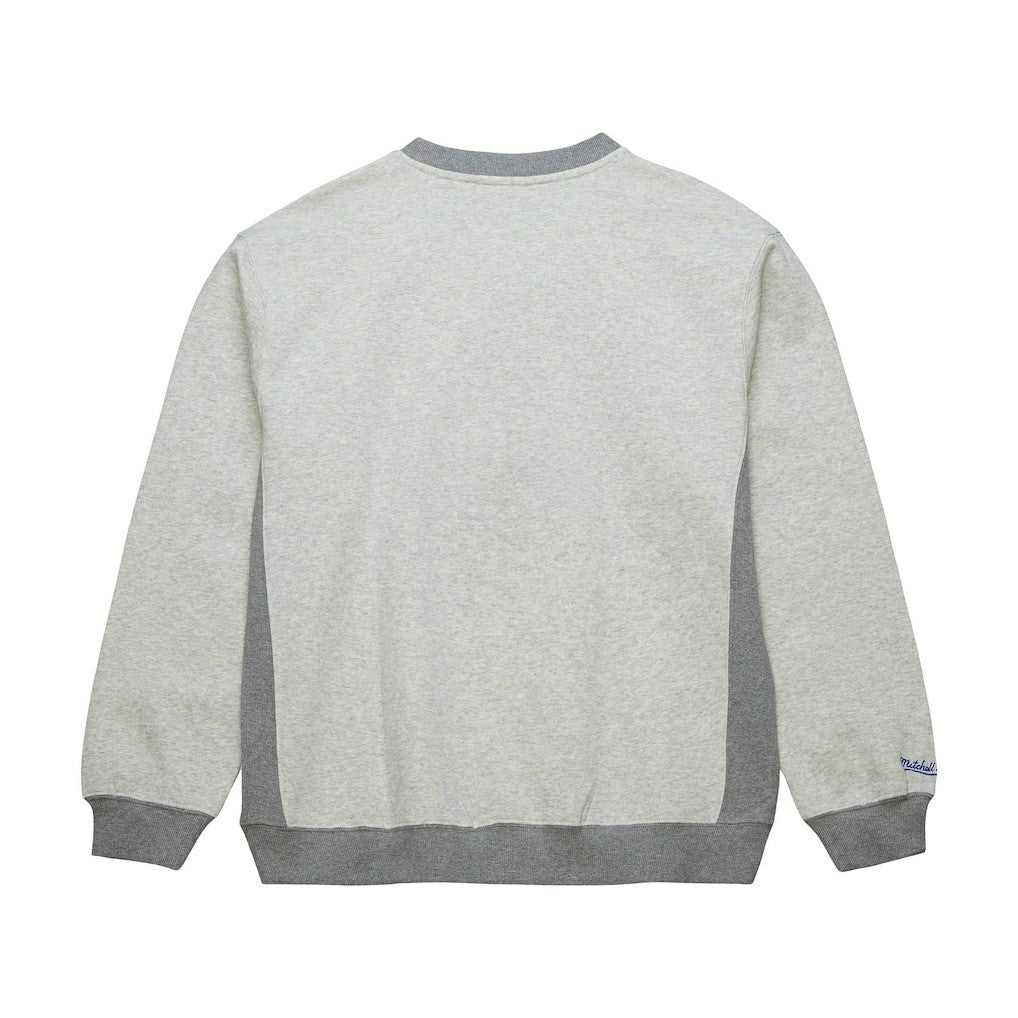 Golden State Warriors Vintage Logo Pullover Sweatshirt Heather Gray