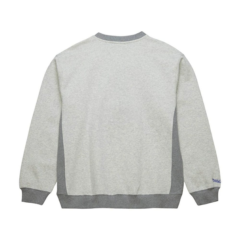 Golden State Warriors Vintage Logo Pullover Sweatshirt Heather Gray