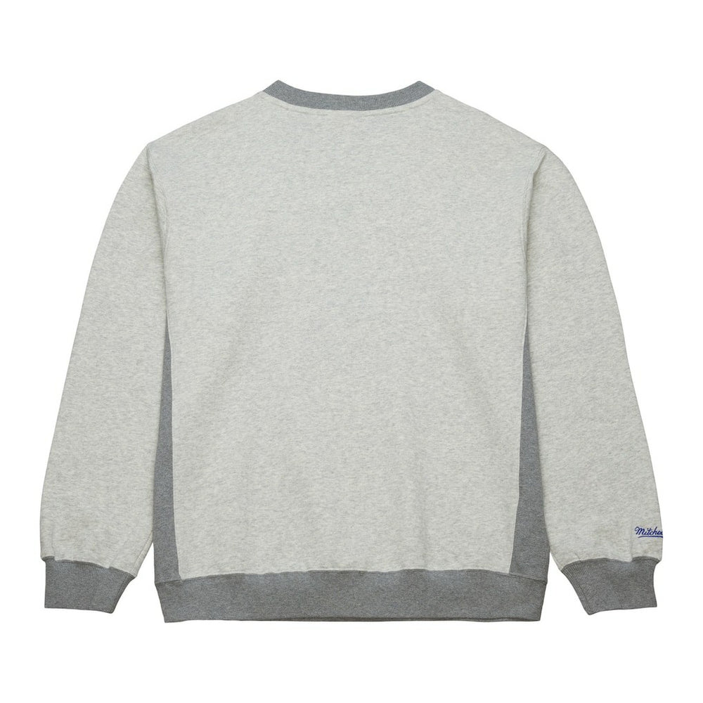 Denver Nuggets Vintage Logo Pullover Sweatshirt Heather Gray