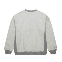 Philadelphia 76ers Vintage Logo Pullover Sweatshirt Heather Gray