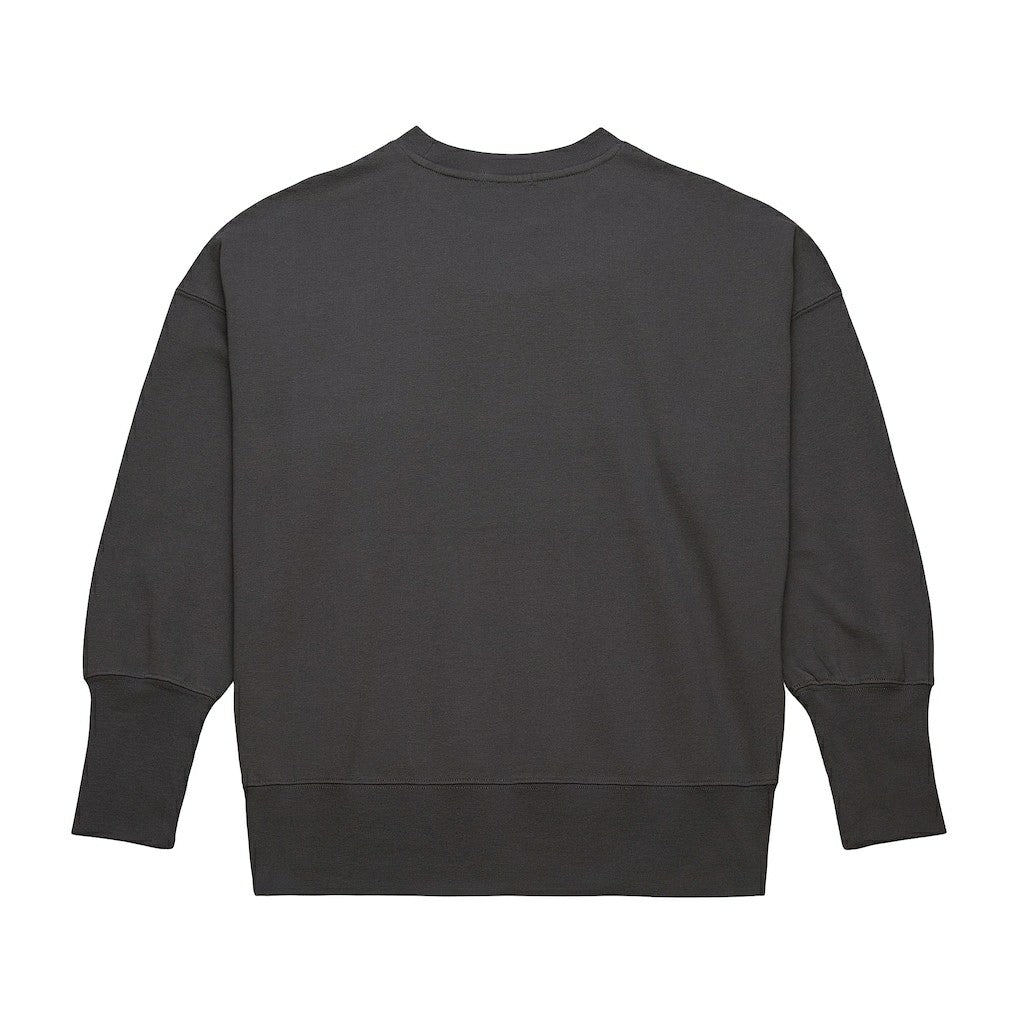 Los Angeles Lakers Women's Hardwood Classics Lightweight Pullover Sweatshirt Charcoal