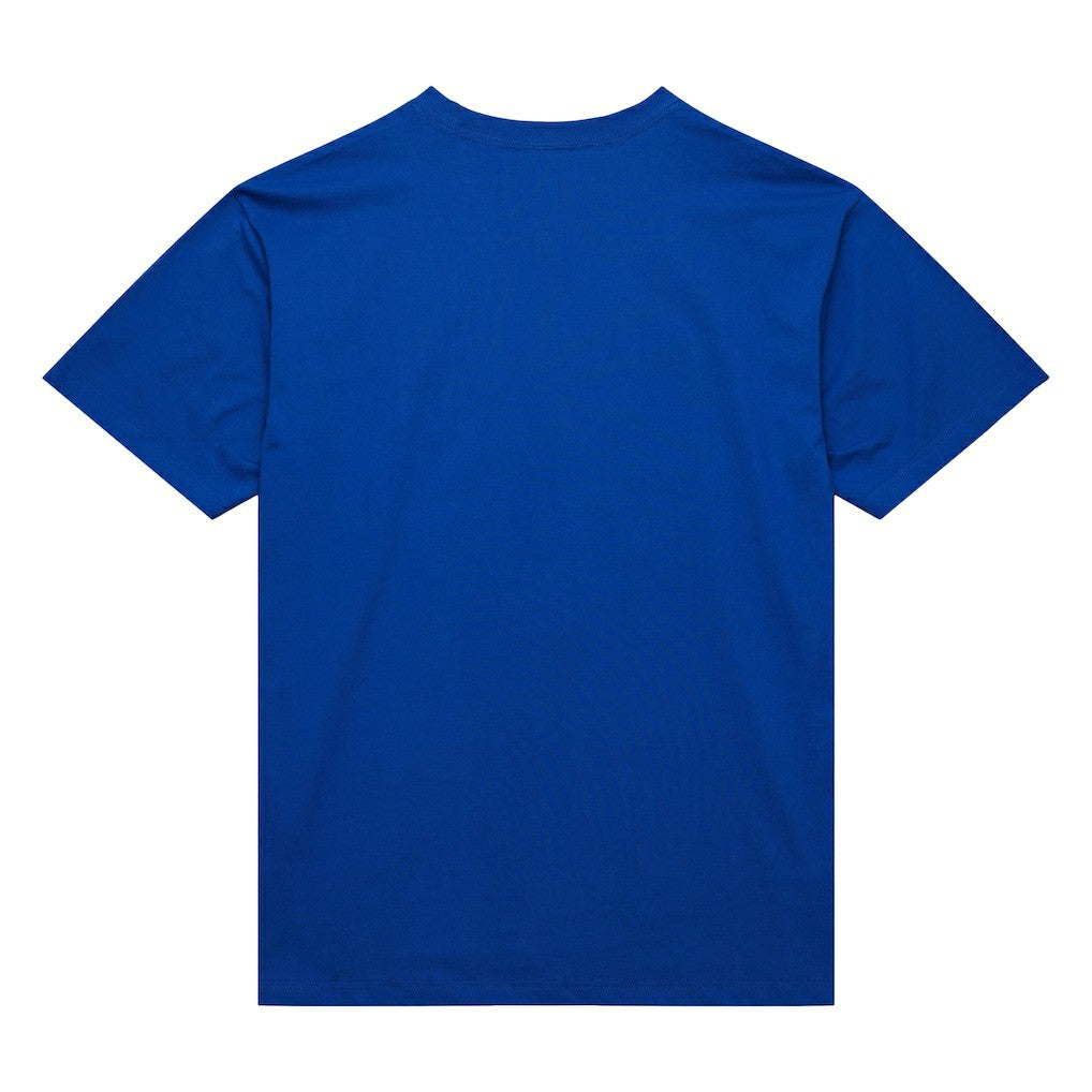 New York Knicks Hardwood Classics Neon Nights Premium T-Shirt Blue