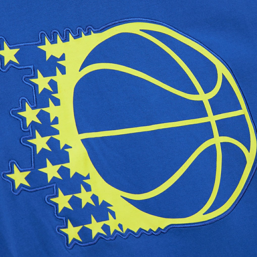 Orlando Magic Hardwood Classics Neon Nights Premium T-Shirt Blue