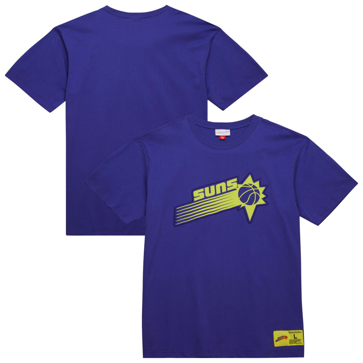 Phoenix Suns Hardwood Classics Neon Nights Premium T-Shirt Purple