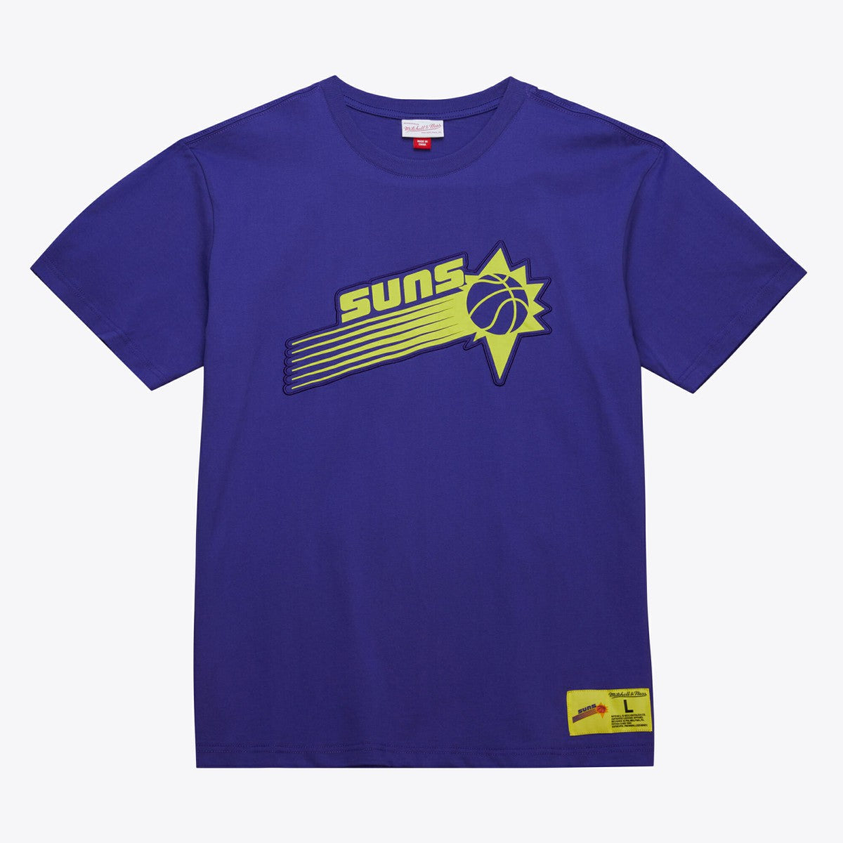 Phoenix Suns Hardwood Classics Neon Nights Premium T-Shirt Purple
