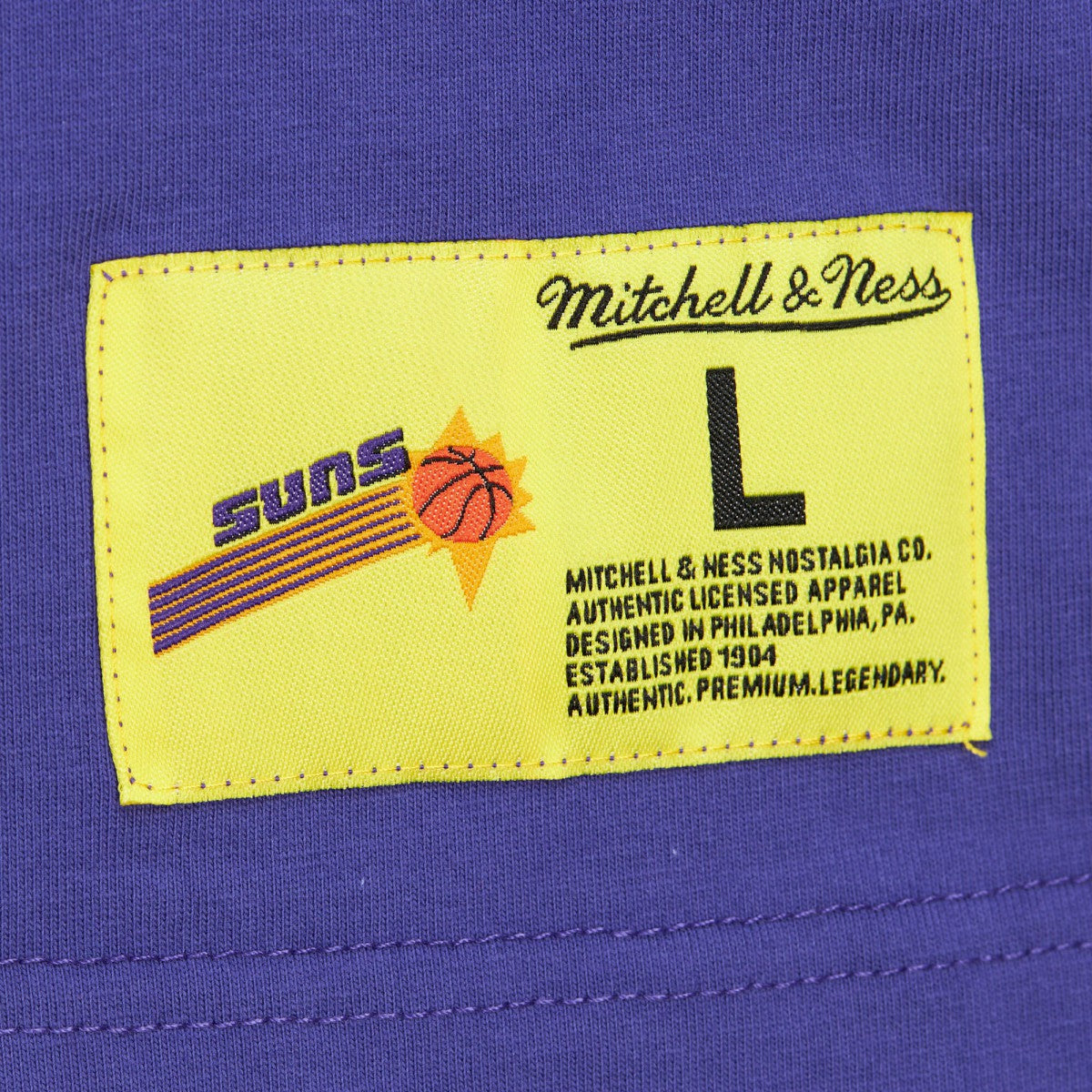Phoenix Suns Hardwood Classics Neon Nights Premium T-Shirt Purple