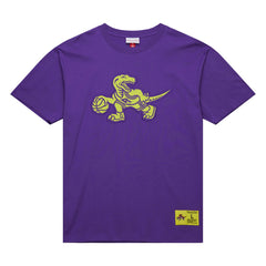 Toronto Raptors Hardwood Classics Neon Nights Premium T-Shirt Raptors Purple