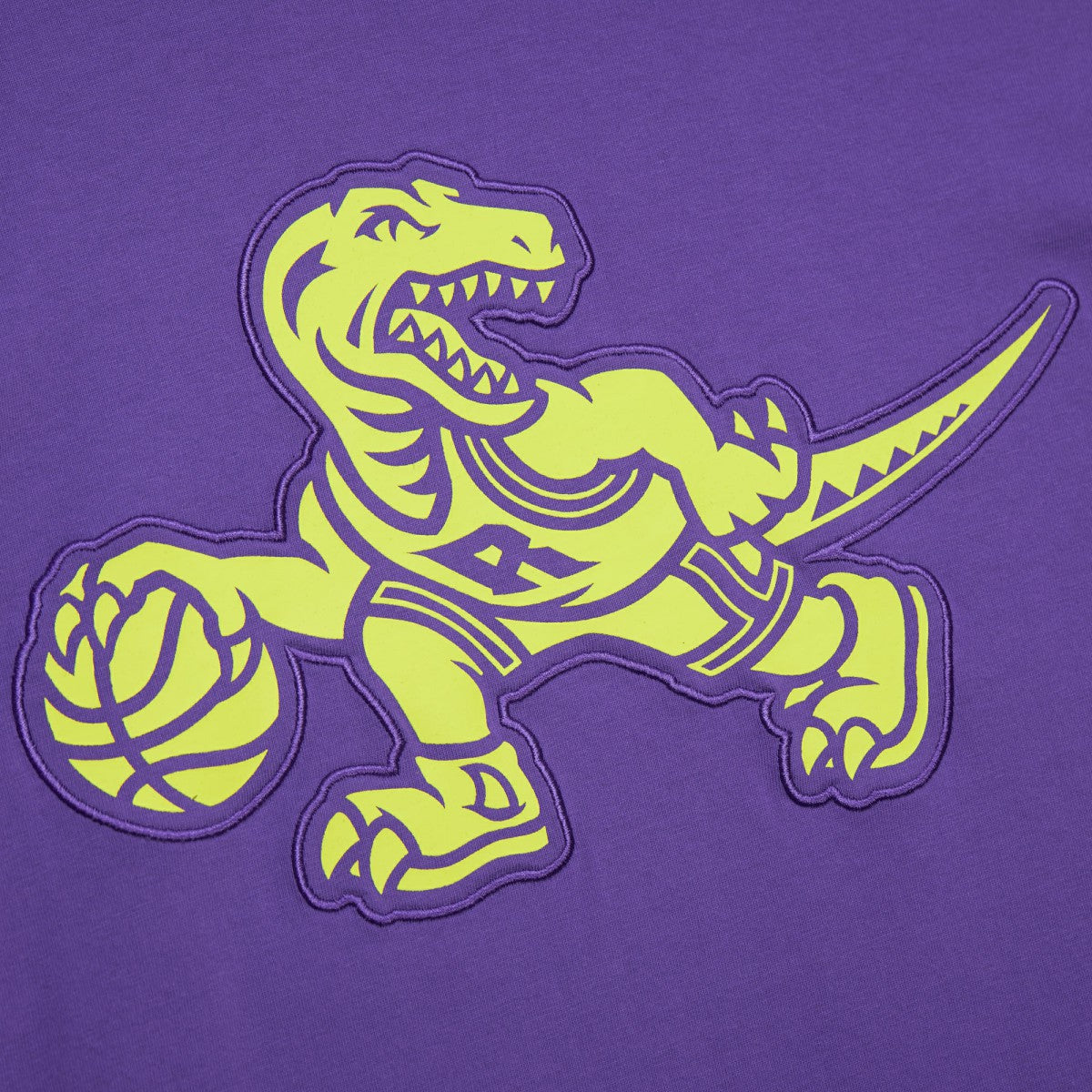 Toronto Raptors Hardwood Classics Neon Nights Premium T-Shirt Raptors Purple