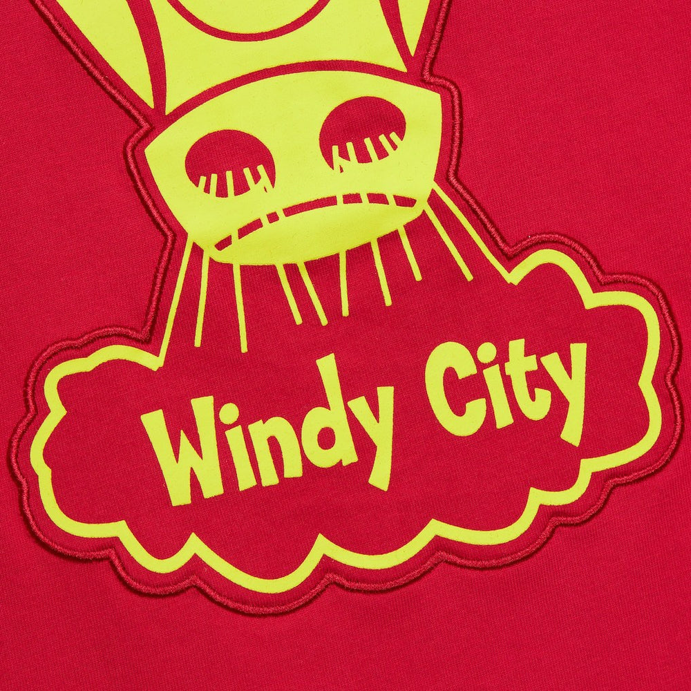 Chicago Bulls Hardwood Classics Neon Nights Premium T-Shirt Red