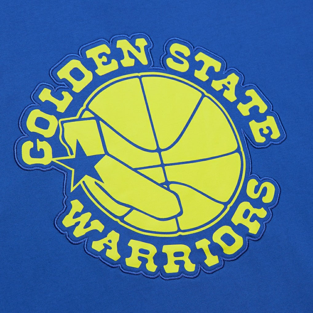 Golden State Warriors Hardwood Classics Neon Nights Premium T-Shirt Royal
