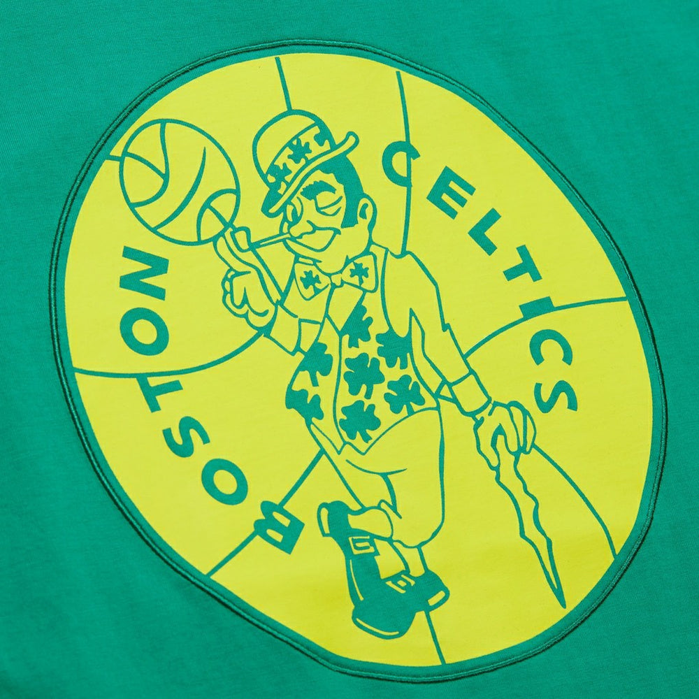 Boston Celtics Hardwood Classics Neon Nights Premium T-Shirt Kelly Green