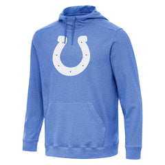 Indianapolis Colts Antigua Cloud Pullover Hoodie Heather Royal
