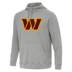 Washington Commanders Antigua Cloud Pullover Hoodie Heather Gray