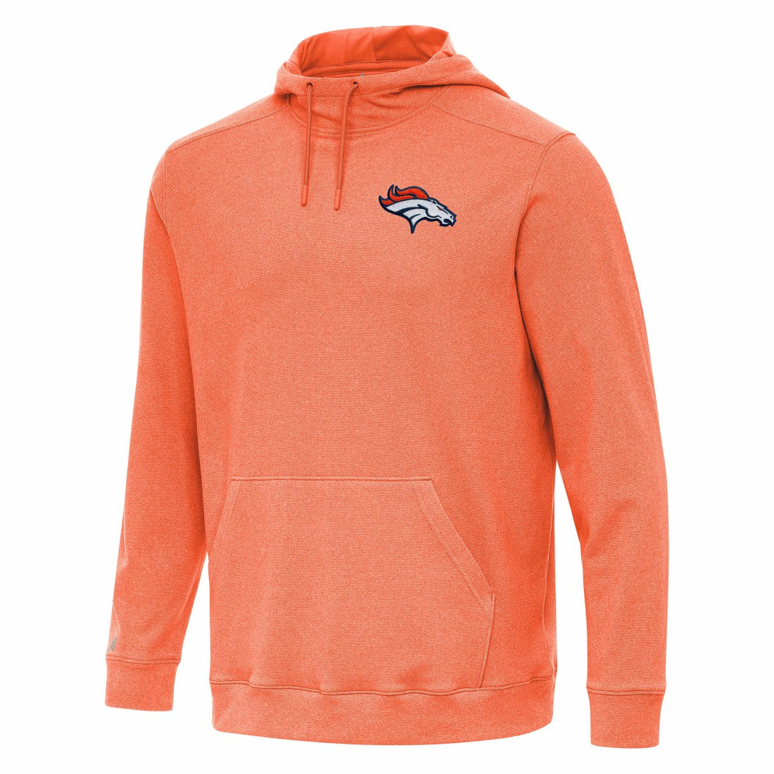 Denver Broncos Antigua Cloud Pullover Hoodie Heather Orange