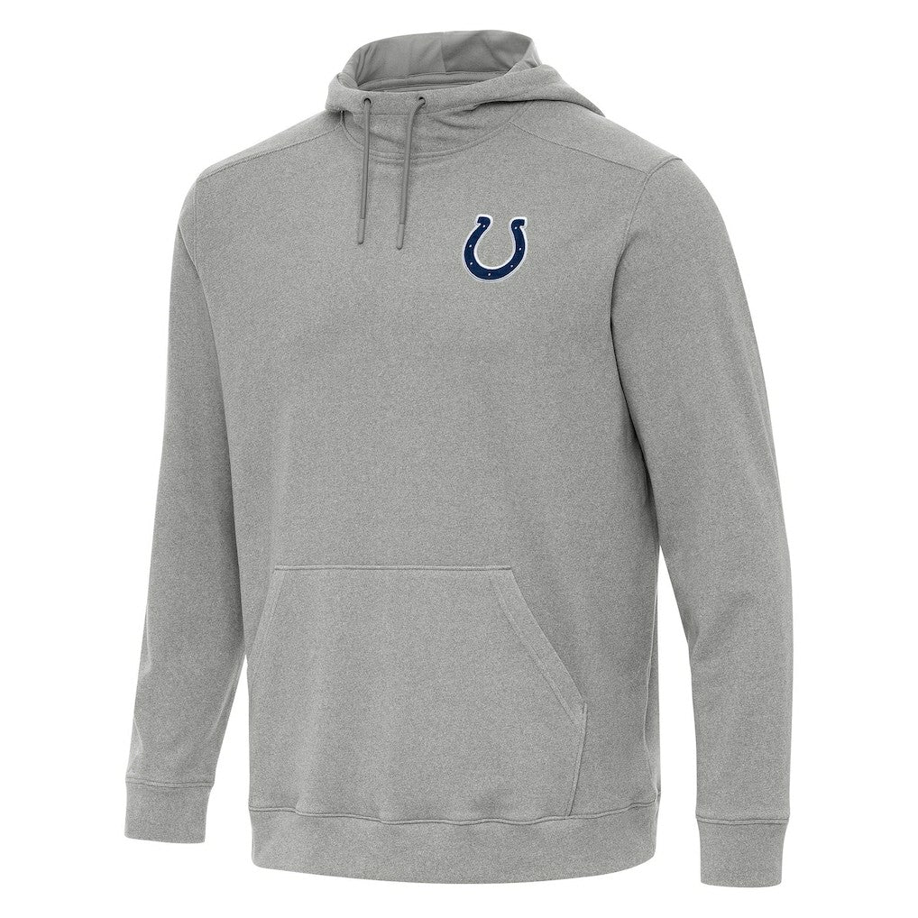 Indianapolis Colts Antigua Cloud Pullover Hoodie Heather Gray