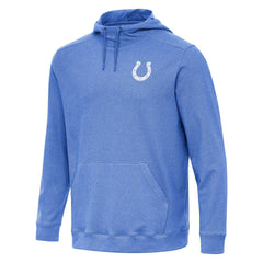 Indianapolis Colts Antigua Cloud Pullover Hoodie Heather Royal