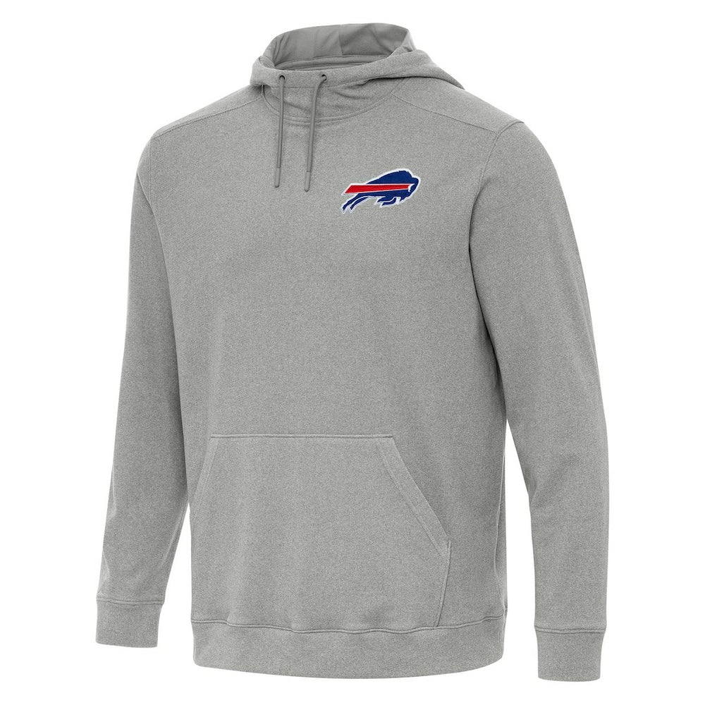 Buffalo Bills Antigua Cloud Pullover Hoodie Heather Gray