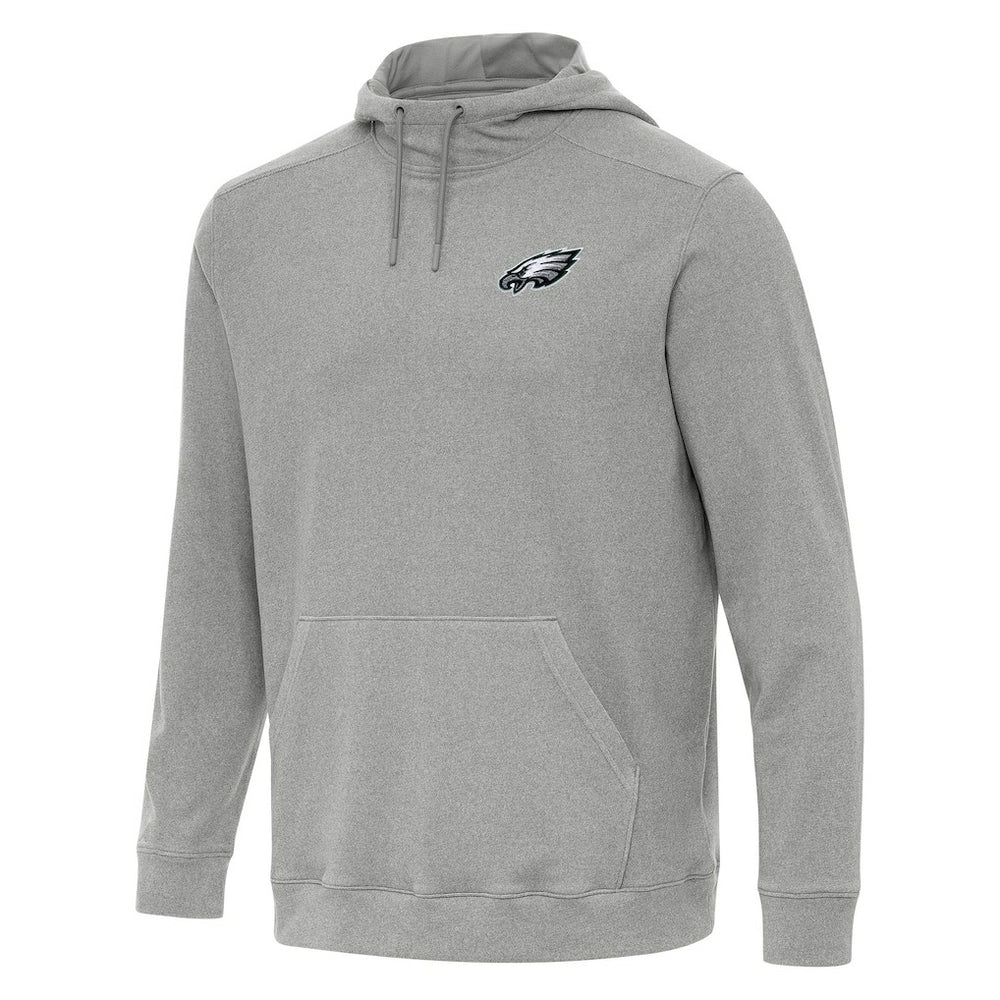 Philadelphia Eagles Antigua Cloud Pullover Hoodie Heather Gray