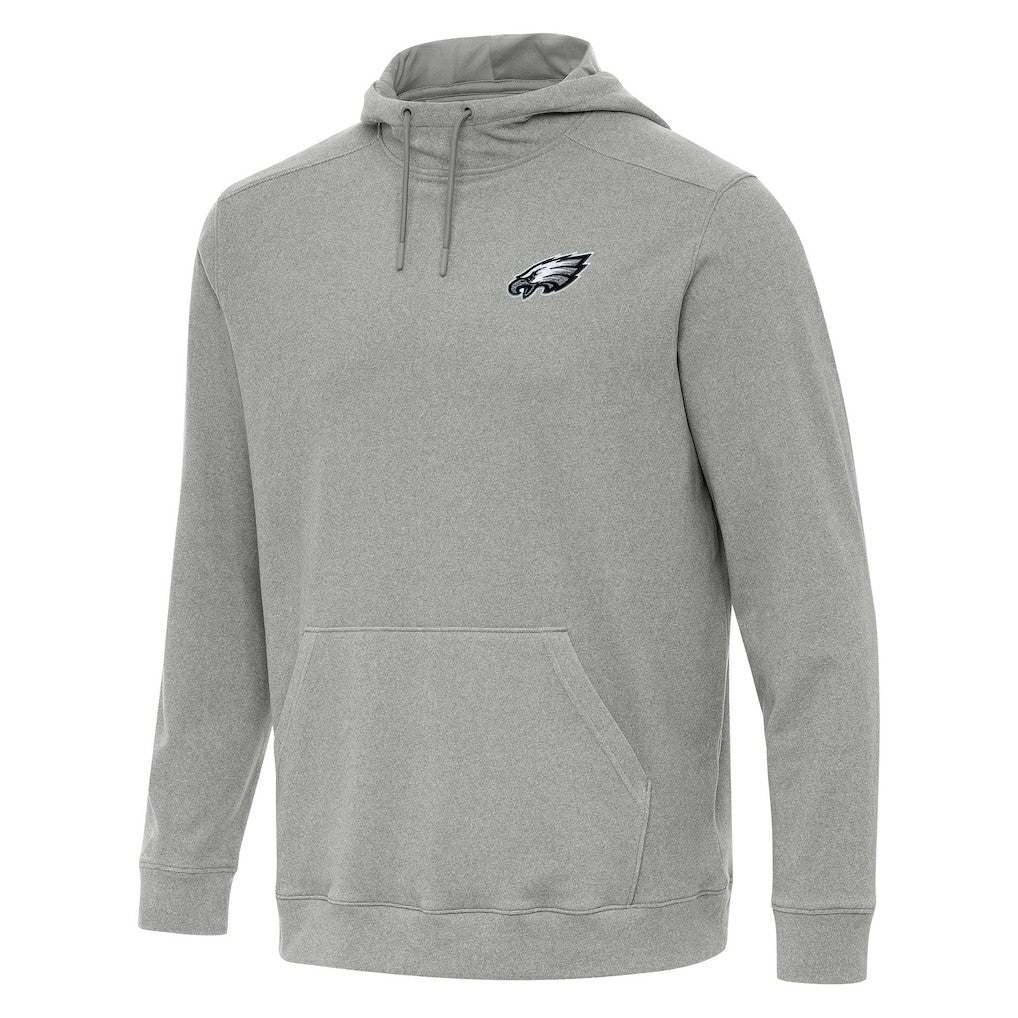 Philadelphia Eagles Antigua Cloud Pullover Hoodie Heather Gray