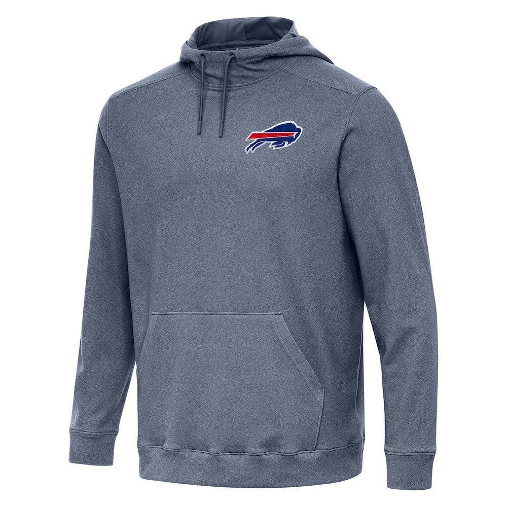 Buffalo Bills Antigua Cloud Pullover Hoodie Heather Navy