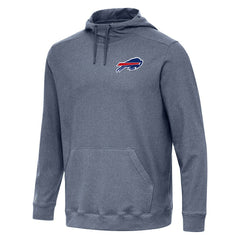 Buffalo Bills Antigua Cloud Pullover Hoodie Heather Navy