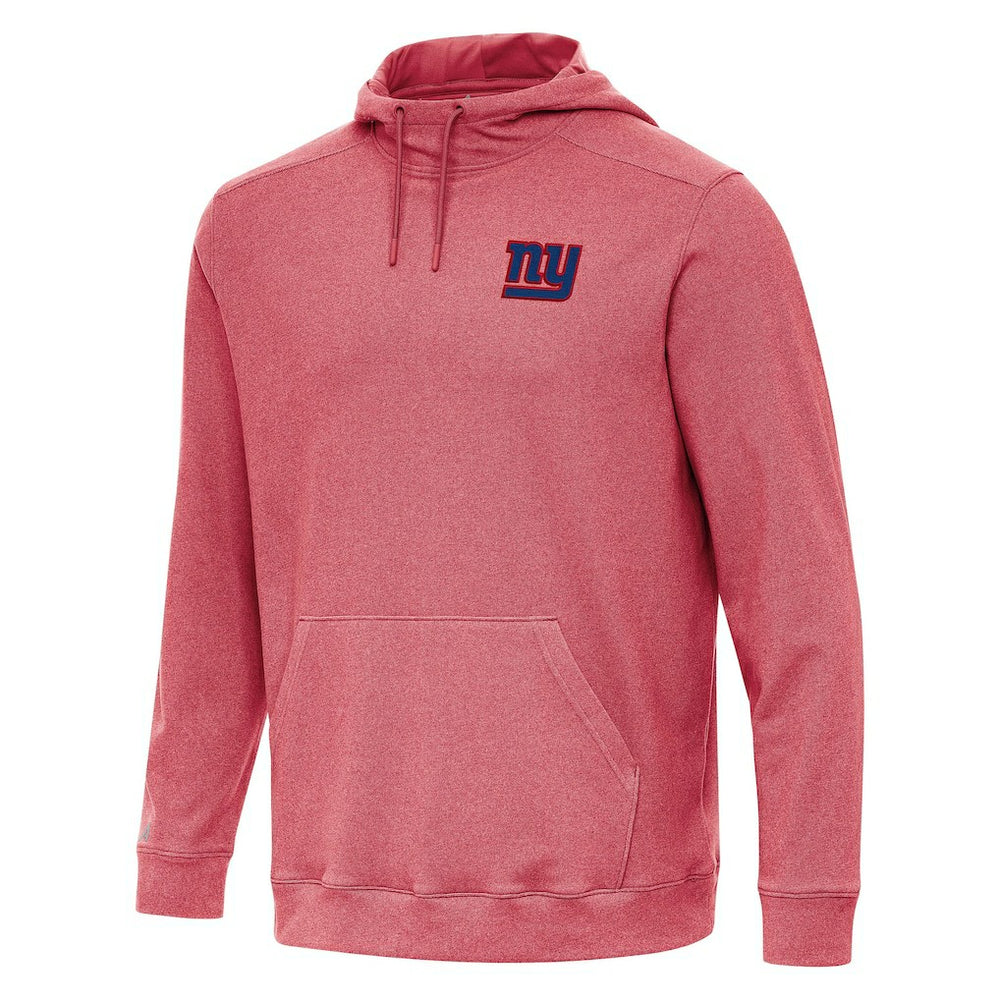 New York Giants Antigua Cloud Pullover Hoodie Heather Red
