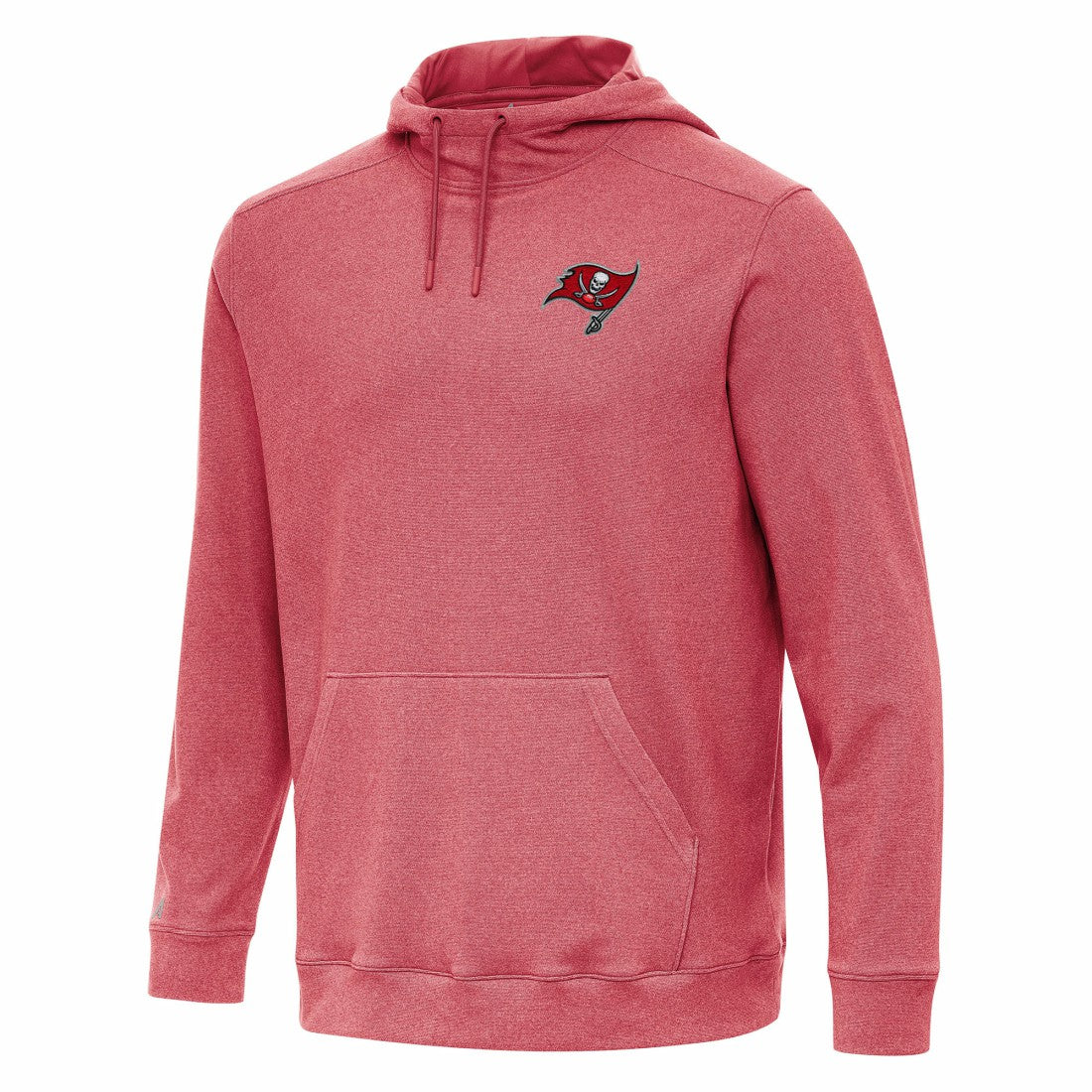 Tampa Bay Buccaneers Antigua Cloud Pullover Hoodie Heather Red