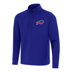 Buffalo Bills Antigua Insider Quarter-Zip Pullover Top Royal
