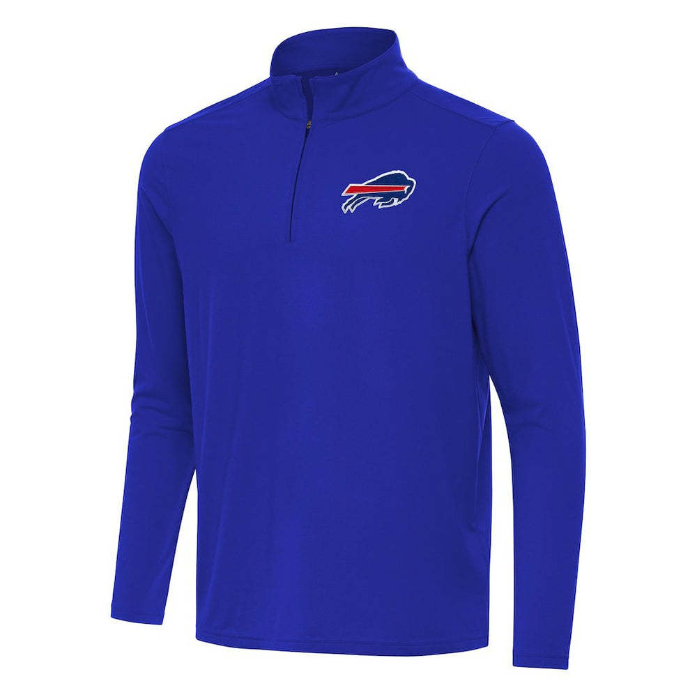 Buffalo Bills Antigua Intent Quarter-Zip Pullover Top Royal