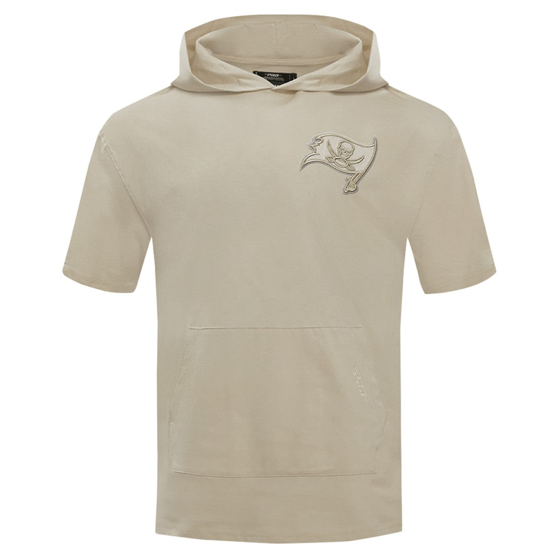 Tampa Bay Buccaneers Pro Standard Neutrals Capsule Short Sleeve Pullover Hoodie Tan