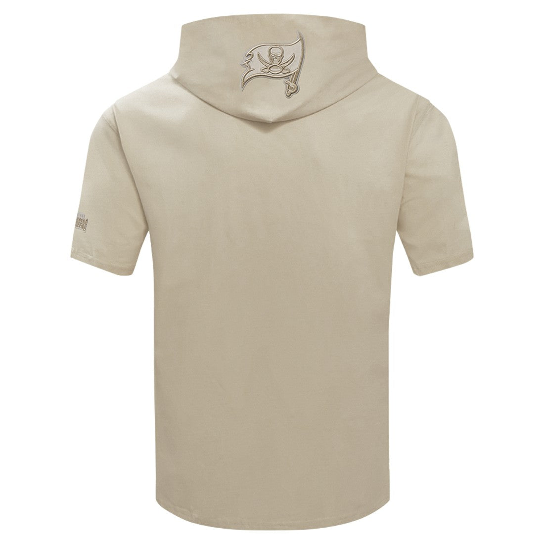 Tampa Bay Buccaneers Pro Standard Neutrals Capsule Short Sleeve Pullover Hoodie Tan