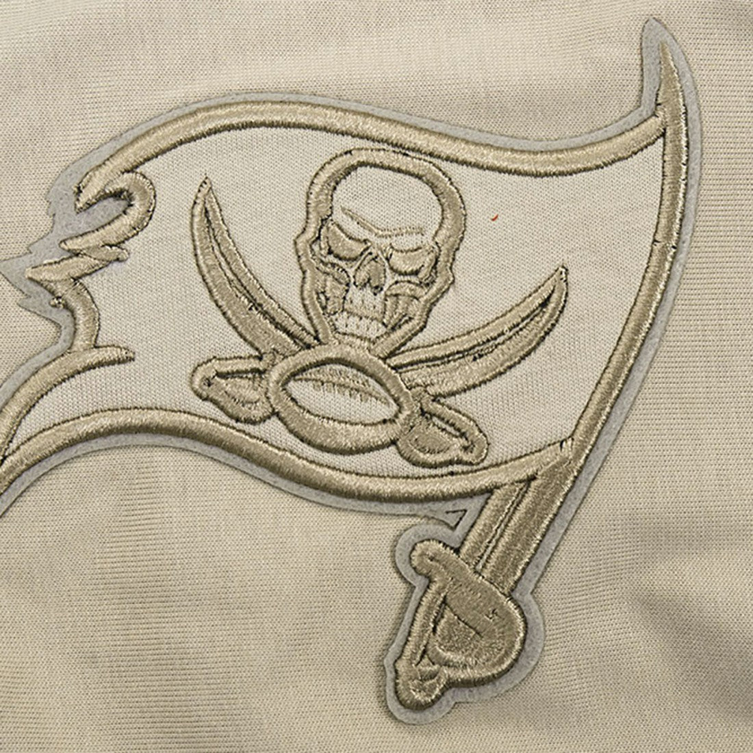 Tampa Bay Buccaneers Pro Standard Neutrals Capsule Short Sleeve Pullover Hoodie Tan