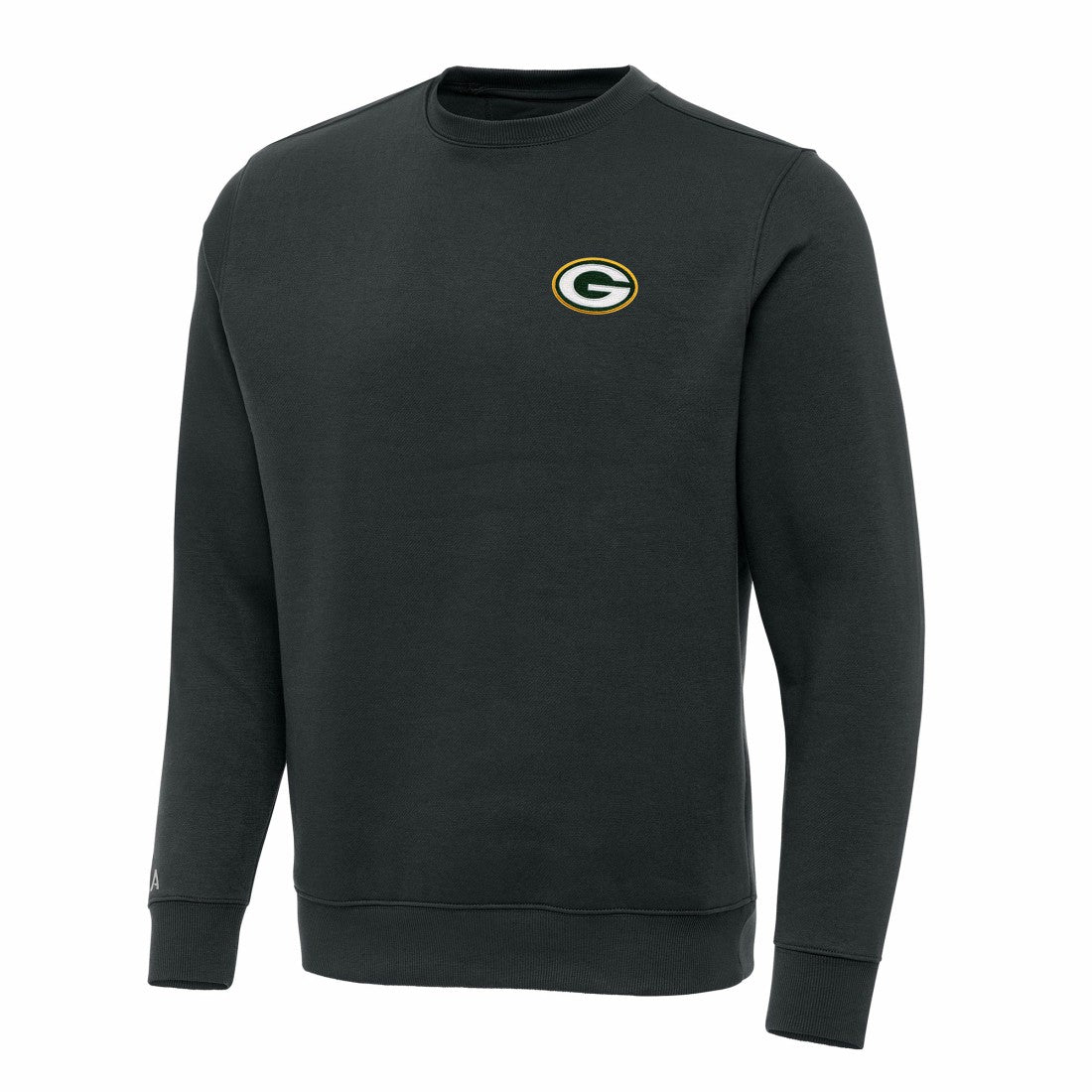 Green Bay Packers Antigua Victory Pullover Sweatshirt Charcoal