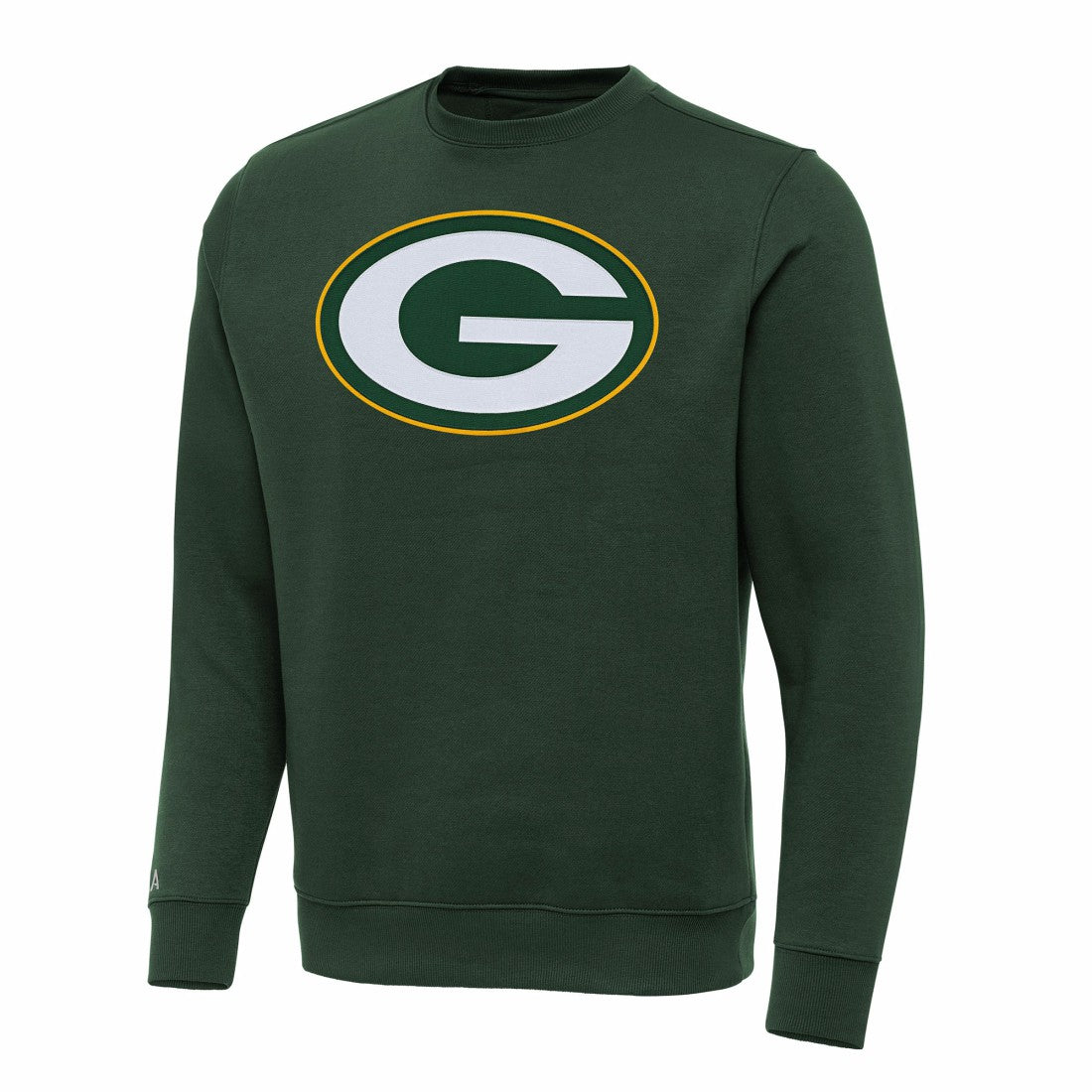 Green Bay Packers Antigua Victory Pullover Sweatshirt Hunter Green