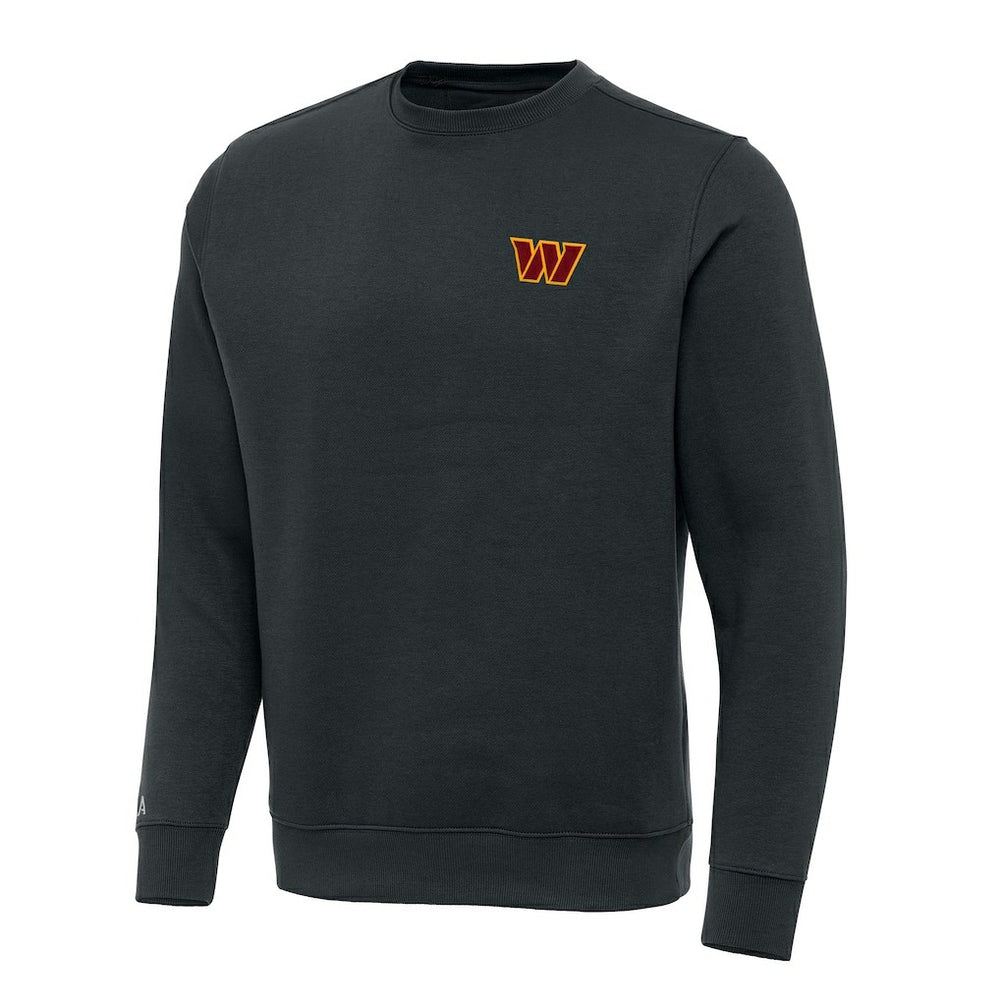 Washington Commanders Antigua Victory Pullover Sweatshirt Charcoal