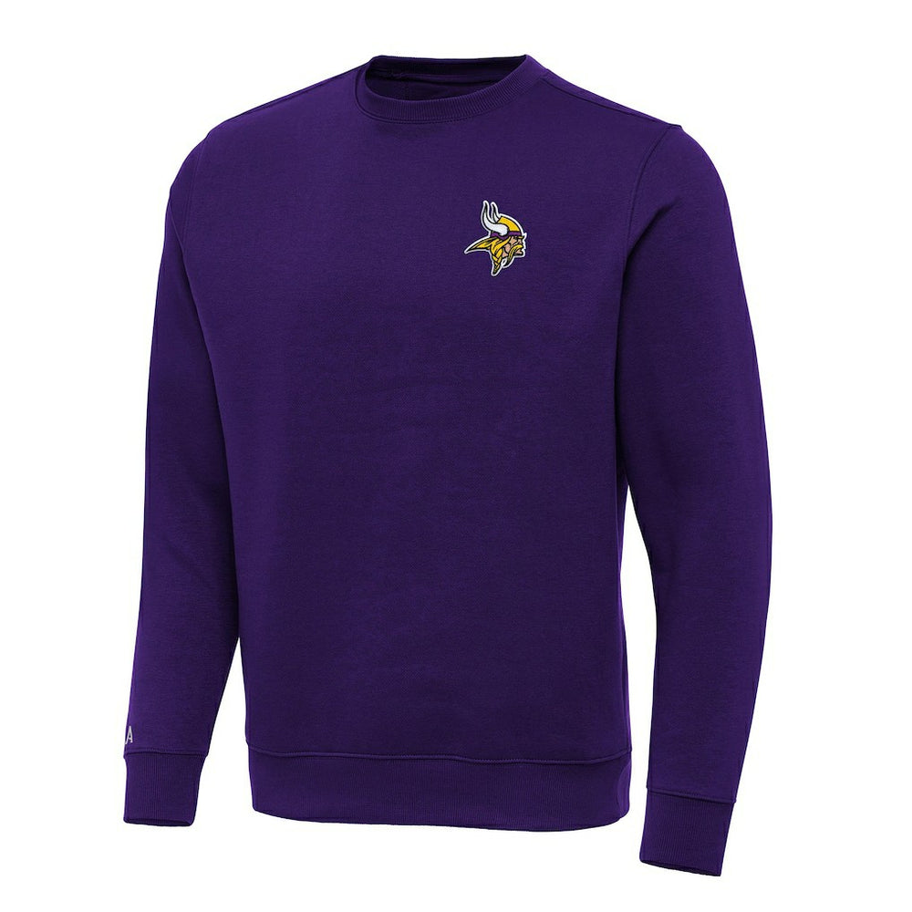 Minnesota Vikings Antigua Victory Pullover Sweatshirt Purple