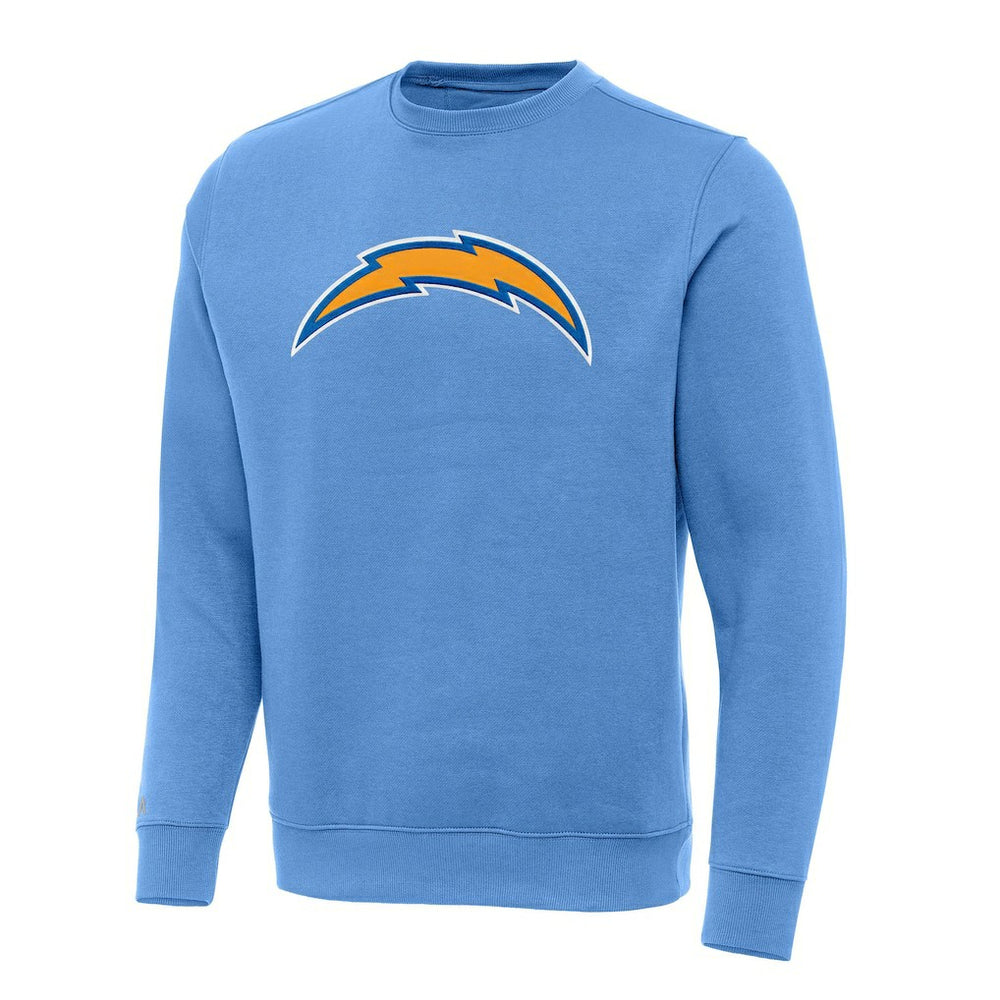 Los Angeles Chargers Antigua Victory Pullover Sweatshirt Powder Blue