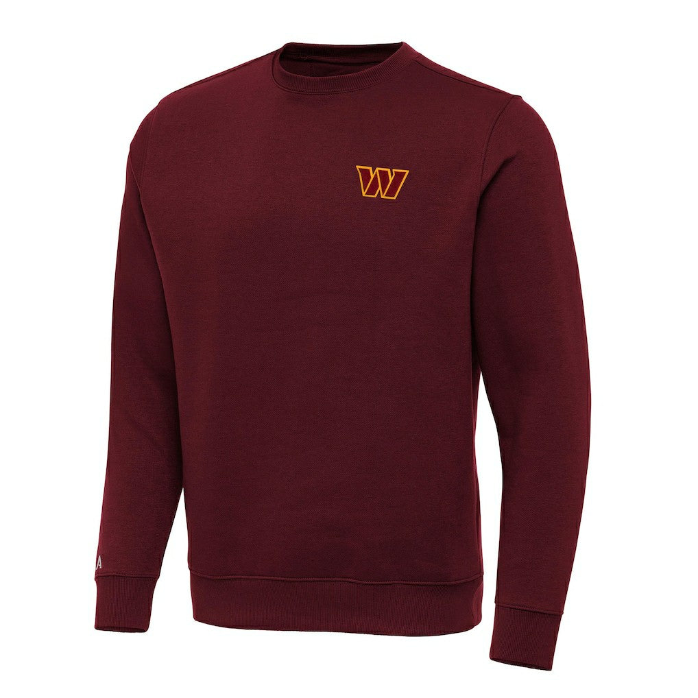 Washington Commanders Antigua Victory Pullover Sweatshirt Burgundy