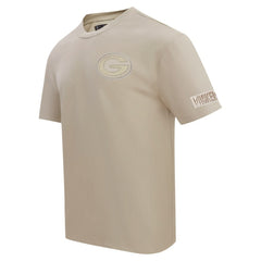 Green Bay Packers Pro Standard Drop Shoulder T-Shirt Tan