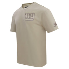 New York Giants Pro Standard Drop Shoulder T-Shirt Tan